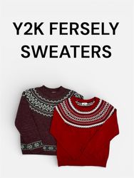 Y2K FERSELY SWEATER