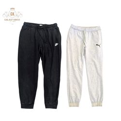 Calças Jogger de Marcas Misturadas