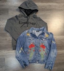 3734 - Bebe Jacket, Sweatshirts, Long Sleeves T-Sh..