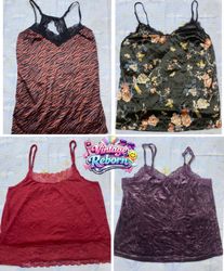 Y2K  Cami Top Bundle – Printed & Statement Mix | V..