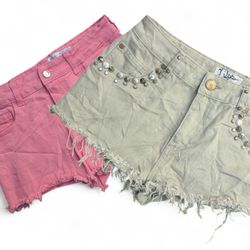 SAY#416 Y2K Micro Mini Sexy Shorts • Vintage Style