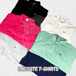Retro Lacoste Crocodile Polo | Timeless Preppy Sty..