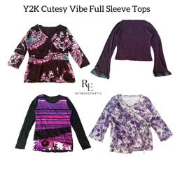 Y2K Cutesy Vibe Full Sleeve Tops RE-2771