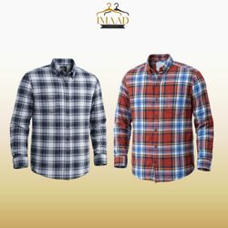 Branded button-up shirts