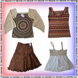 Soft Boho Uniform - tops, dresses, skirts (SS-1974..