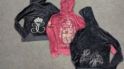 SD 349 - Juicy Couture Premium Tops| Y2K Velour Vi..