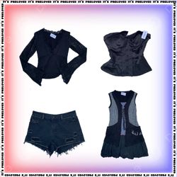 Industrial Goth Bundle - Top, Dresses,Skirts (SS-1..