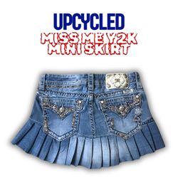 Jupe mini Miss Me upcyclée - Moq 20 pièces