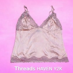 TH # 33 Y2K 2000s Haut à manches longues en résill..