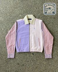 Upcycled RL Harrington Patchwork Jacket