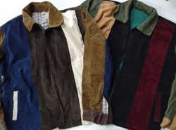CR6578  Upcycled Corduroy Jackets