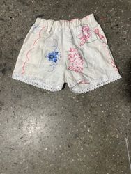 Upcycled Linen Shorts