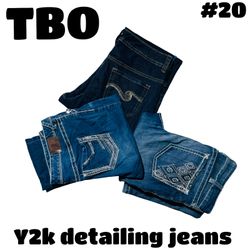 Y2k detailing jeans  (#20)