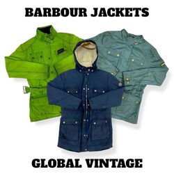 Vestes en cire Barbour 25 pièces