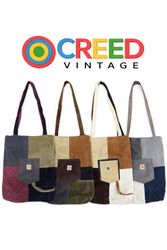 CR6605 Upcycled Corduroy Carhartt Bags