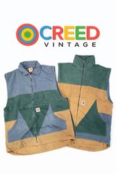CR6609  Upcycled Carhartt Vests