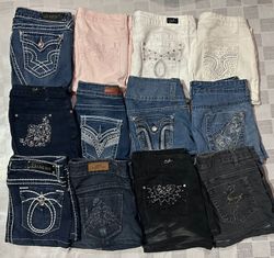 L.A.IDOL USA . AND OTHER MIX BRANDS MINI SKIRTS (I..