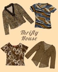Earthy Elegance Y2k Tops(TH/211)
