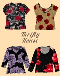 Rosé Energy Only Y2k Tops(TH/213)