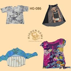 Y2K mixed unique tops(HG-086)
