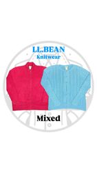 LL . Bean Mixed Sweater