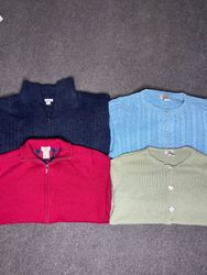LL . Bean Mixed Sweater
