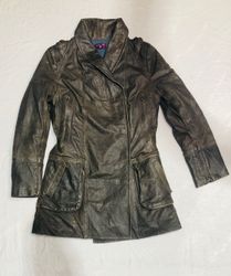 Long Leather Zipper Jackets for Girls – Premium & ..