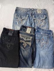 CR6617 Rock Revival Men’s Jeans