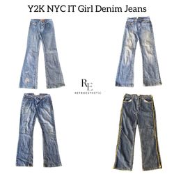 Y2K NYC IT Girl Denim Jean RW-2775
