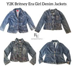 Y2K NYC IT Girl Denim Jackets RE-2779