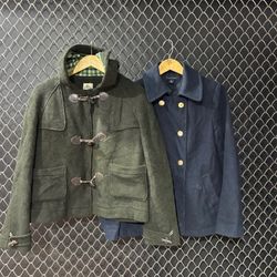 Branded Wool Coat (FNC:1466)