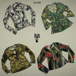Y2K The Nature Vibe Mix Full Sleeve Tops (AA-690)