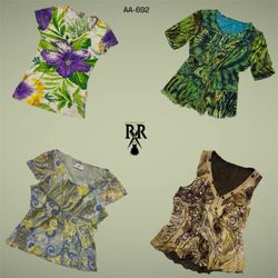 Y2K The Nature Vibe Mix Sleeveless Tops (AA-692)