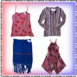 Indie Folk Bundle - tops, dresses, skirts (SS-1997..