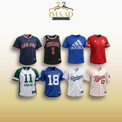 Maillots de sport de marque pour enfants et adoles..