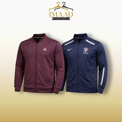 Branded track jacket