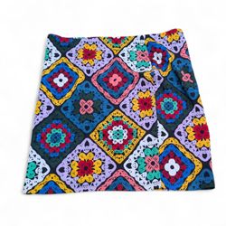 SA#433 mini saias estampadas florais Y2k