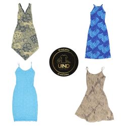 Y2K Sandy Beach Aesthetic Dresses