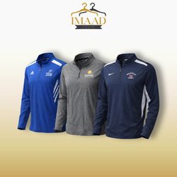 Maglia da ginnastica con zip 1/4 Mixed Branded