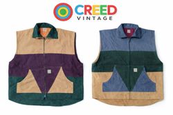 CR6621 Upcycled Carhartt Vests