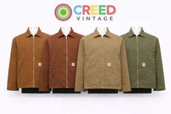 CR1330 Upcycled Carhartt Solid Color Jackets