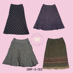 Classic A-Line Wool Skirt for Women – Timeless Fal..