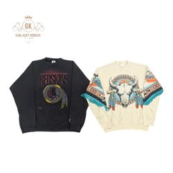 Vintage Printed Sweatshirts