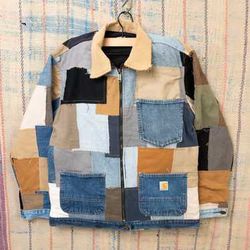Upcycle Carhartt Workwear Patchwork Jackets