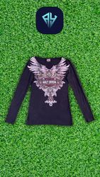 A.Y146 Harley Davidson women t-shirts