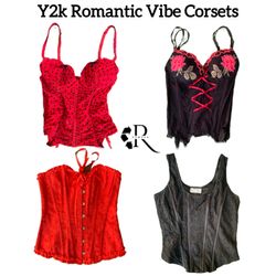 Y2K Romantic Vibe Corsets RW-1587