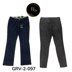 Retro Flare Fit Denim Jeans für Frauen (GRV-2-097)