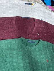 Ralph Lauren cable knits