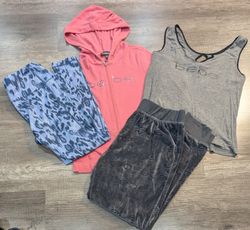 3845 - Bebe , Leggings de sport, Débardeur, Pantal..