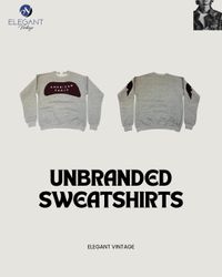 UPCYLED Unbranded Sweatshirts - EVR0157